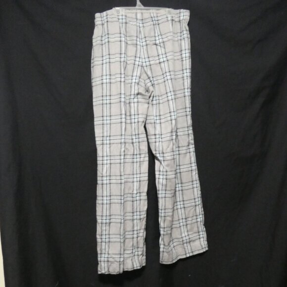 Plaid Flannel Lounge Pants | Front Button Detail | Stretchy Waistband | Unisex - Picture 2 of 15
